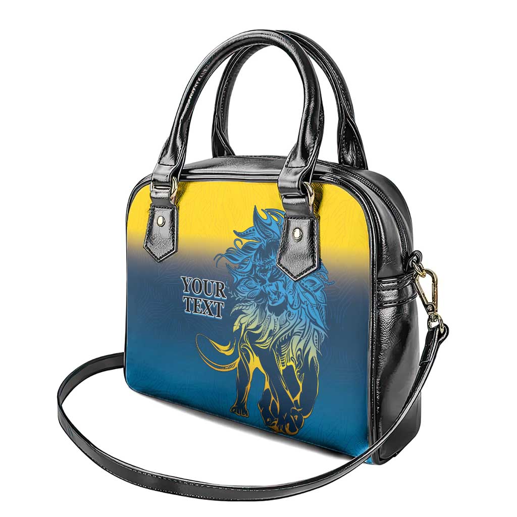 Custom Sri Lanka Cricket Shoulder Handbag With Simple Lions Version