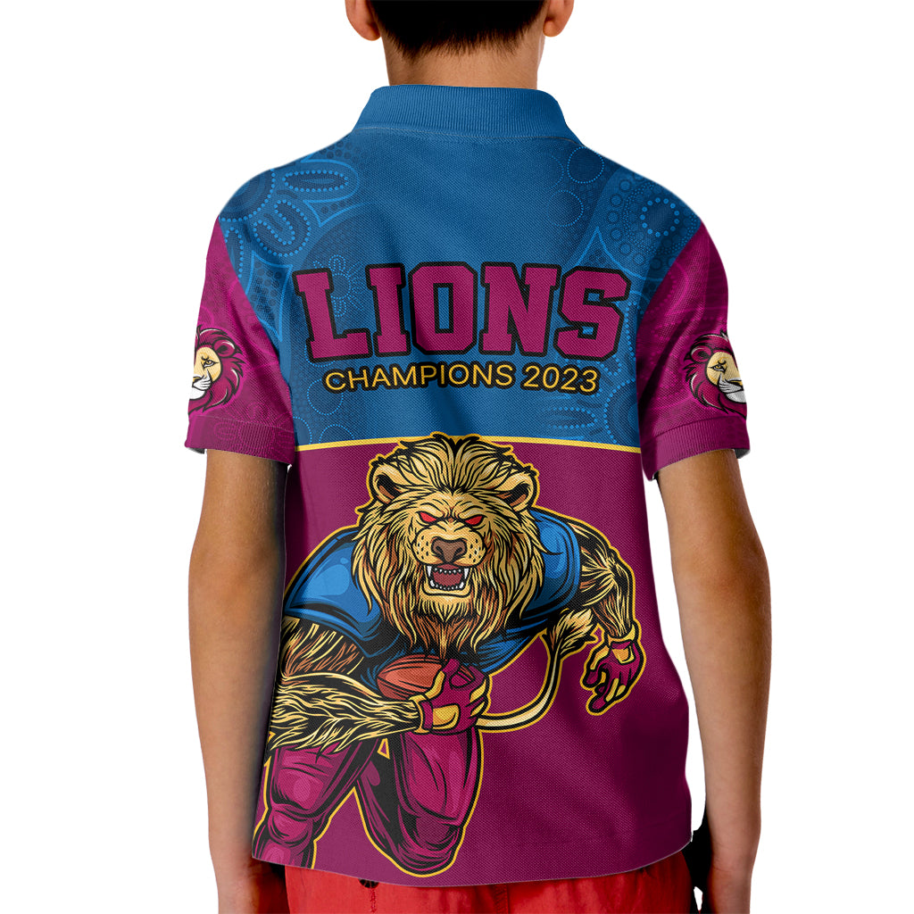 afl-lions-champions-2023-kid-polo-shirt-proud-brisbane-aboriginal-vibe