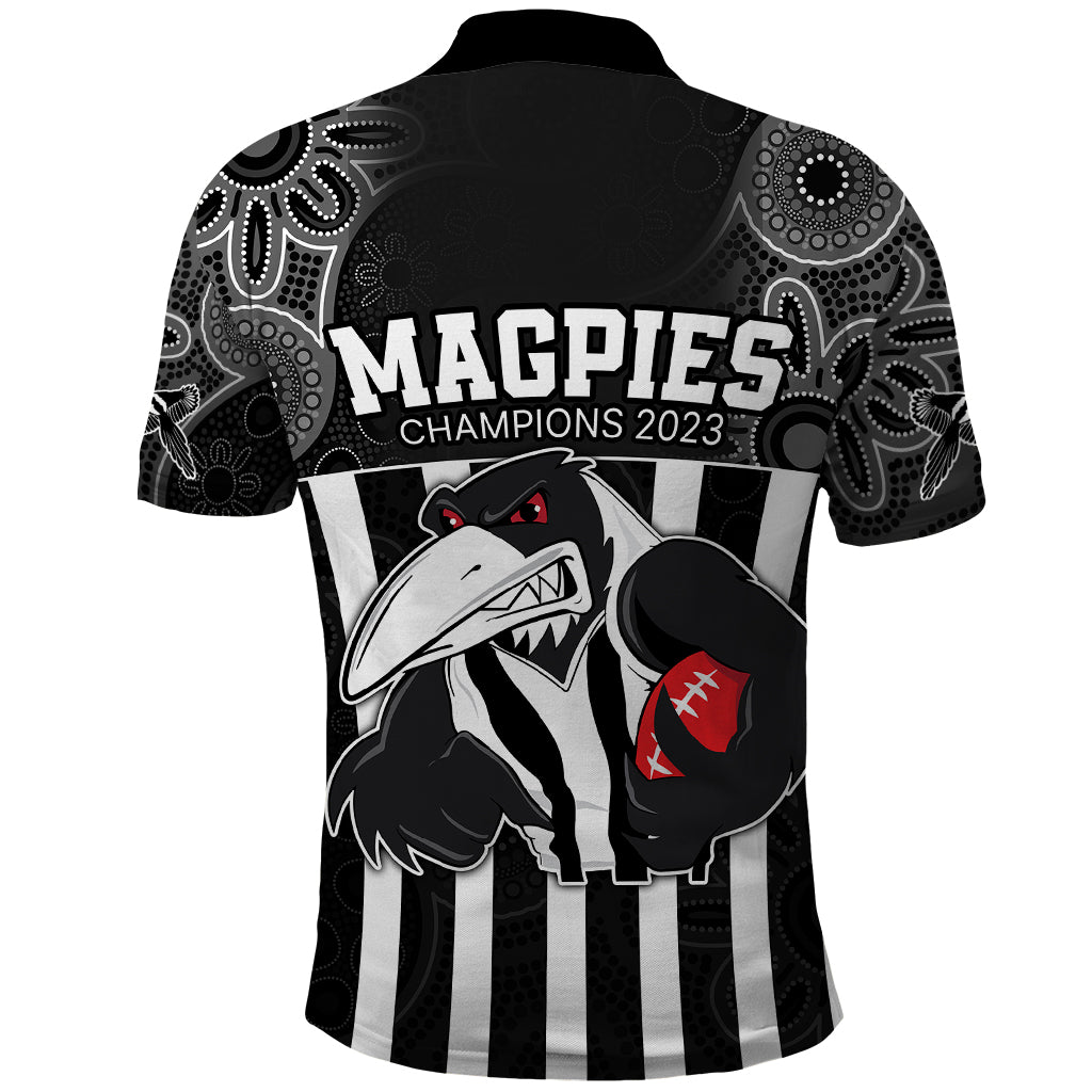 afl-magpies-champions-2023-polo-shirt-proud-collingwood-aboriginal-vibe