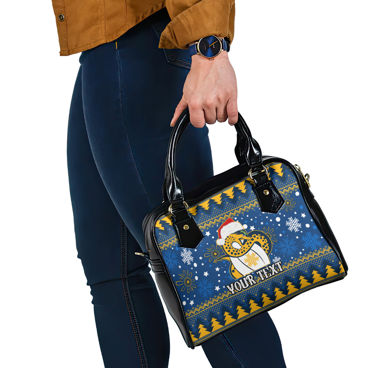 custom-eels-rugby-shoulder-handbag-chirstmas-vibe-2023