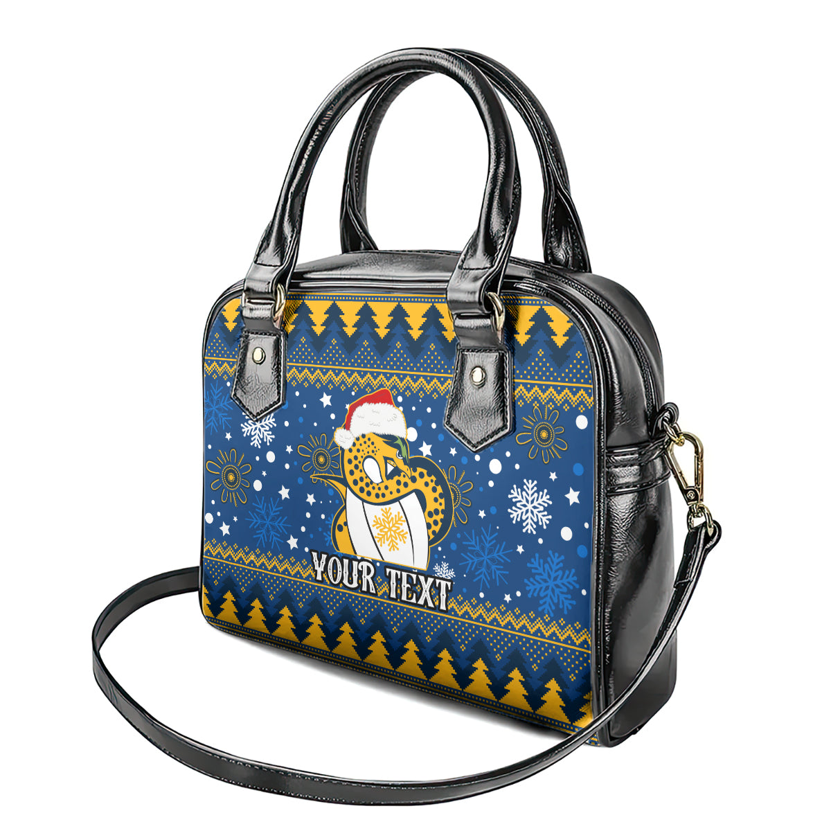 custom-eels-rugby-shoulder-handbag-chirstmas-vibe-2023