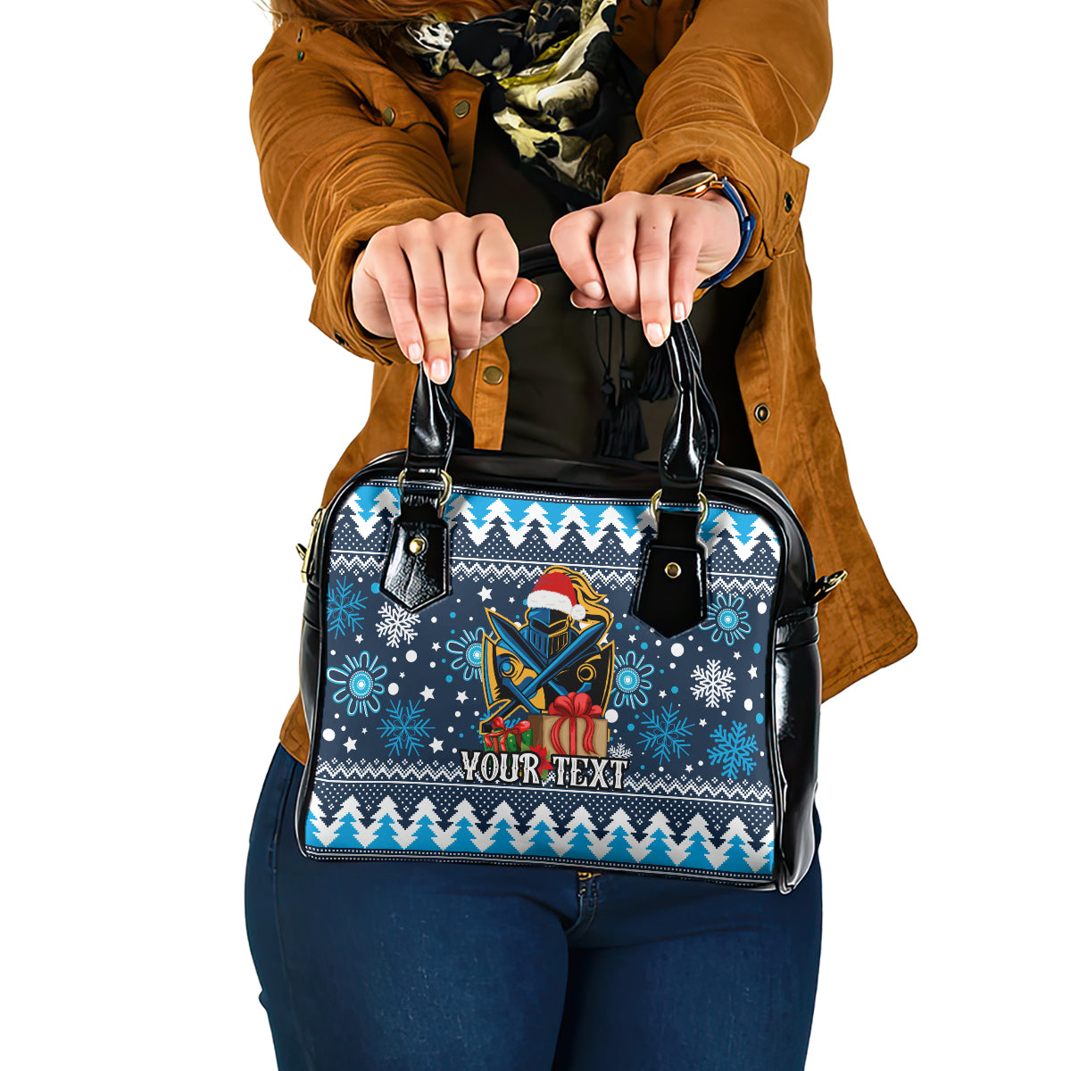 custom-titans-rugby-shoulder-handbag-chirstmas-vibe-2023