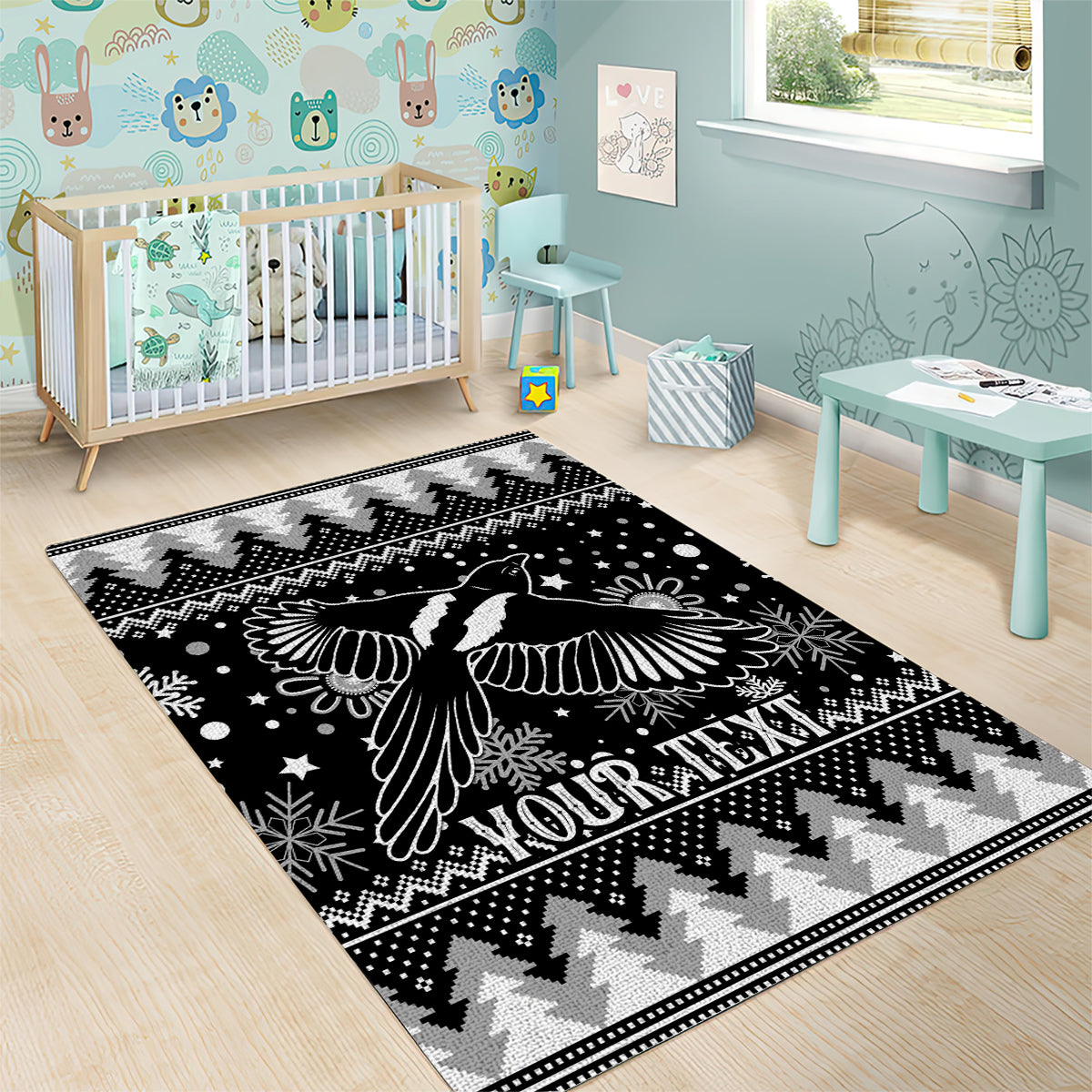 custom-magpies-football-area-rug-christmas-vibe-2023