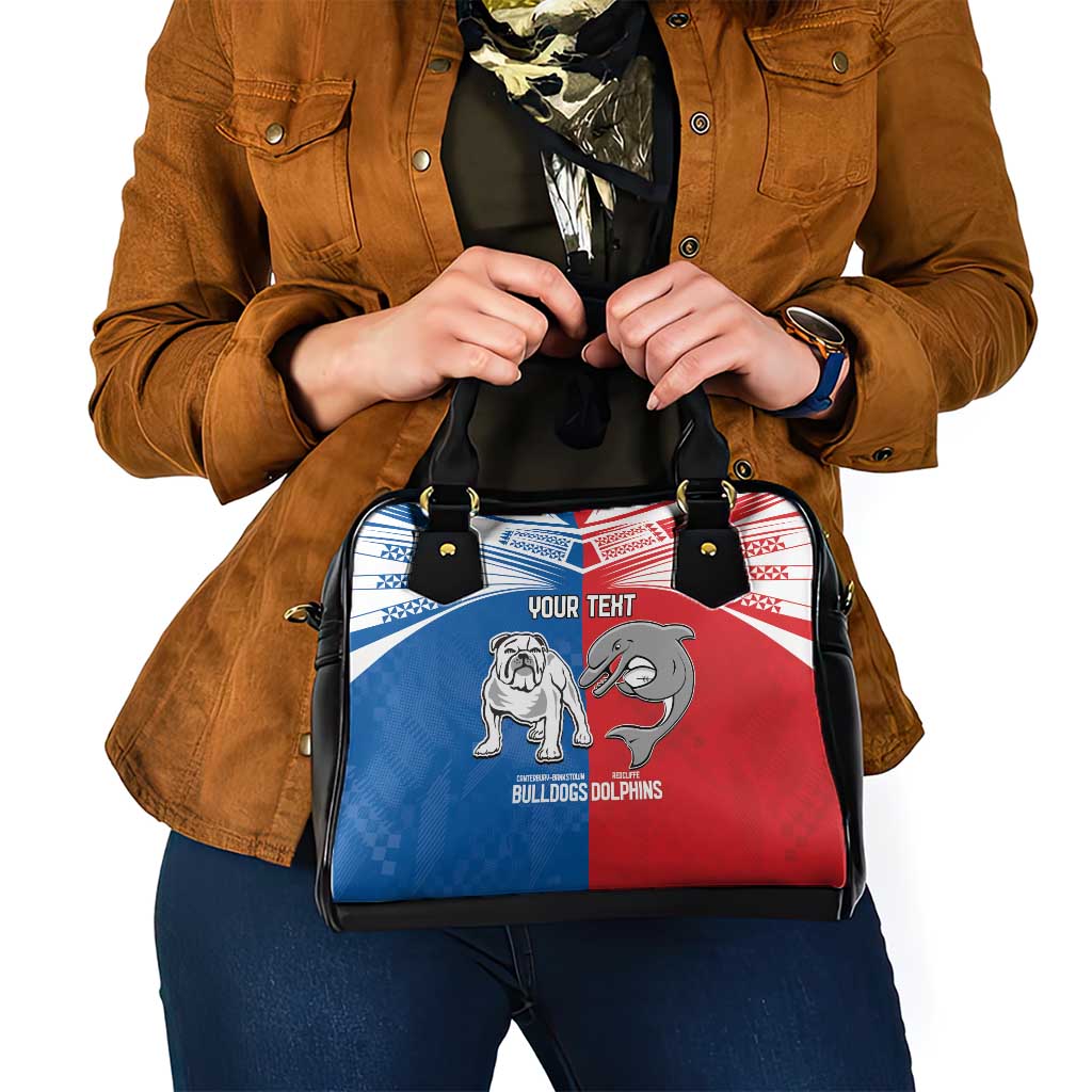 NRL Bulldogs and Dolphins Shoulder Handbag Sporty Style