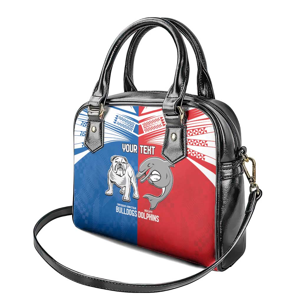 NRL Bulldogs and Dolphins Shoulder Handbag Sporty Style