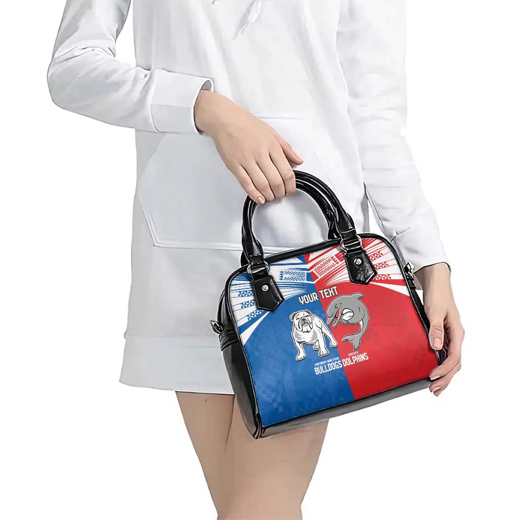 NRL Bulldogs and Dolphins Shoulder Handbag Sporty Style