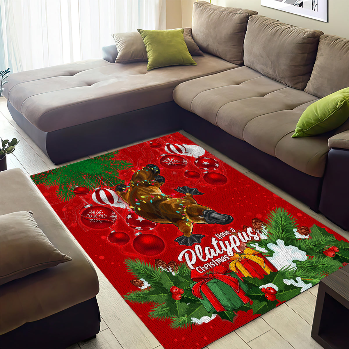 platypus-lover-area-rug-australia-merry-christmas-aboriginal