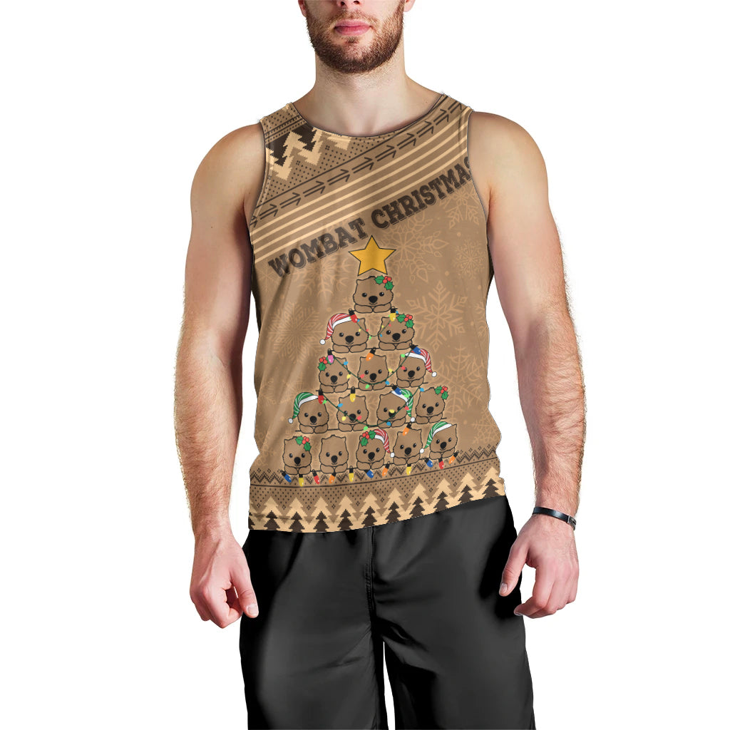 wombat-christmas-tree-men-tank-top-australia-merry-xmas-simple-style