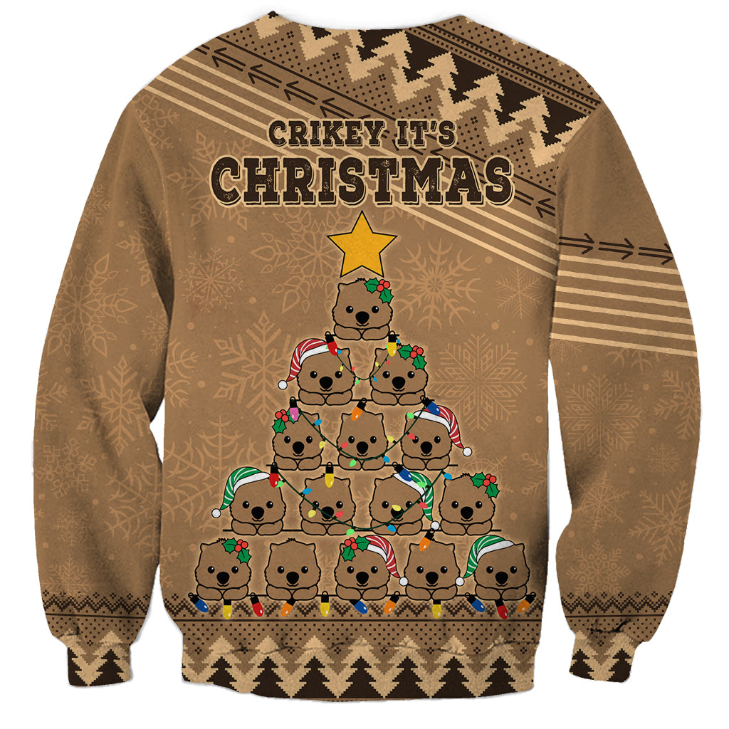 wombat-christmas-tree-sweatshirt-australia-merry-xmas-simple-style