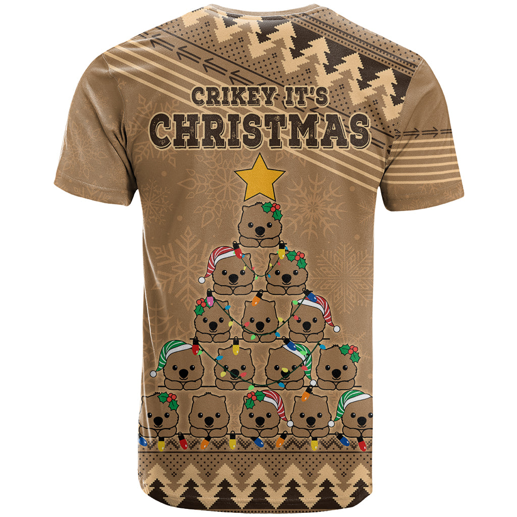 wombat-christmas-tree-t-shirt-australia-merry-xmas-simple-style