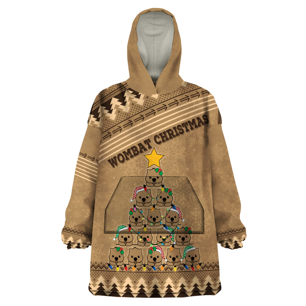 wombat-christmas-tree-wearable-blanket-hoodie-australia-merry-xmas-simple-style