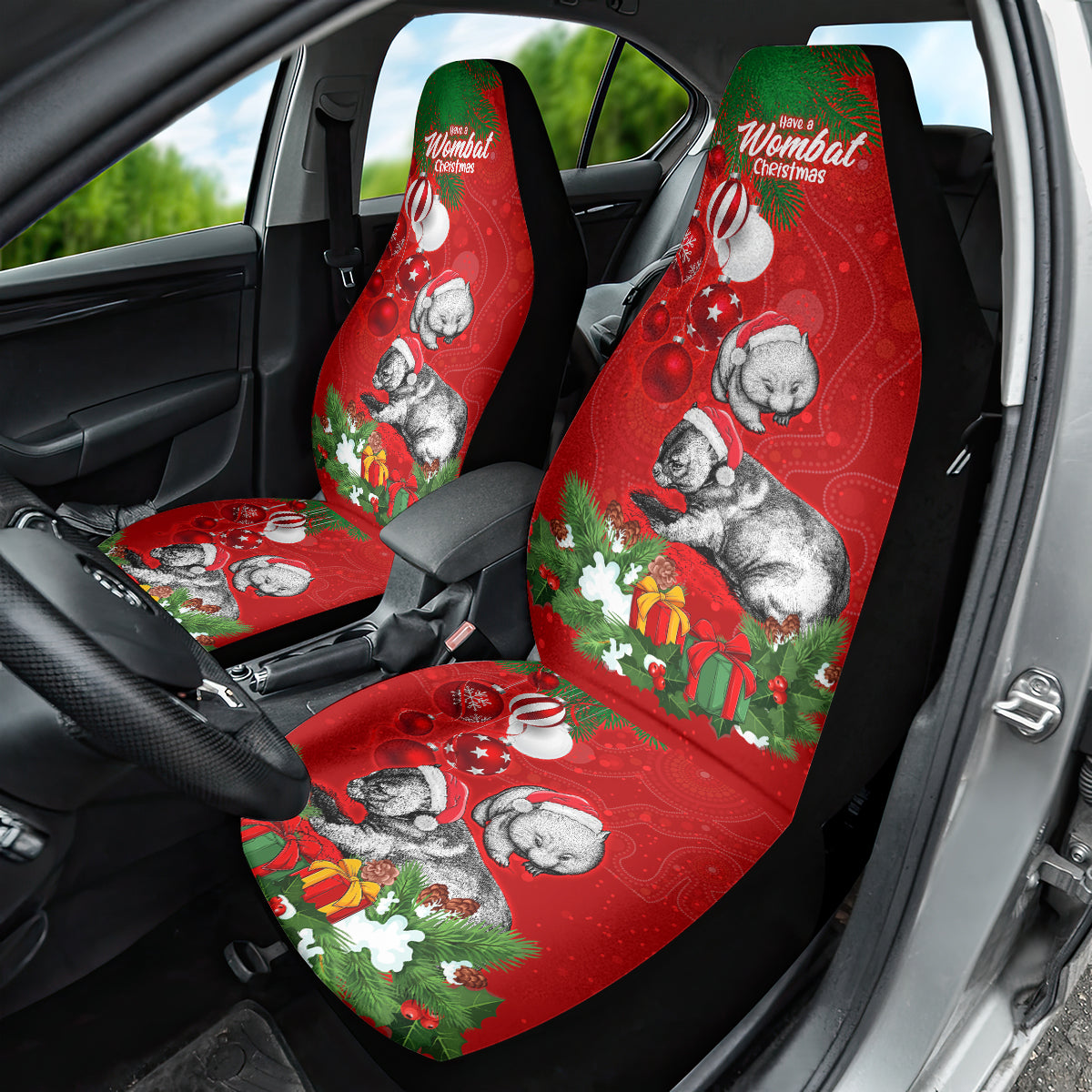 wombat-lover-car-seat-cover-australia-merry-christmas-aboriginal