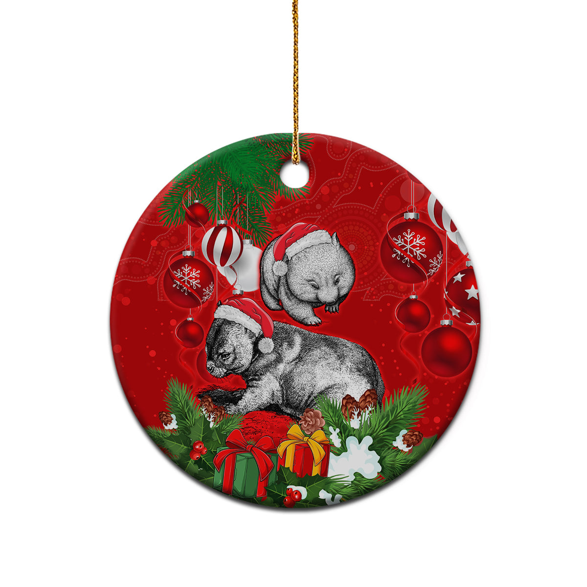 wombat-lover-ceramic-ornament-australia-merry-christmas-aboriginal