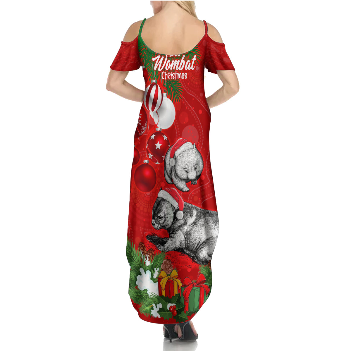 wombat-lover-summer-maxi-dress-australia-merry-christmas-aboriginal