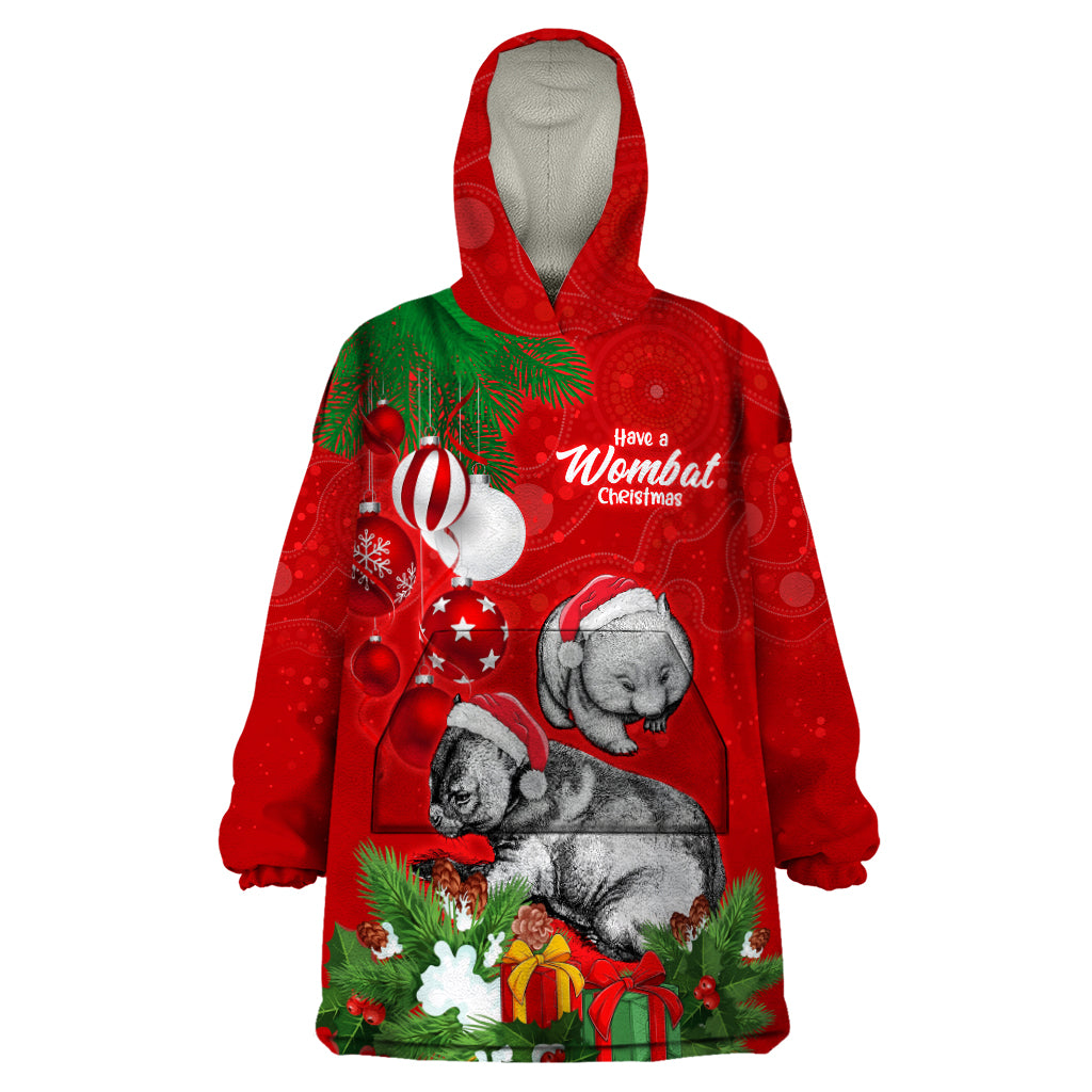 wombat-lover-wearable-blanket-hoodie-australia-merry-christmas-aboriginal