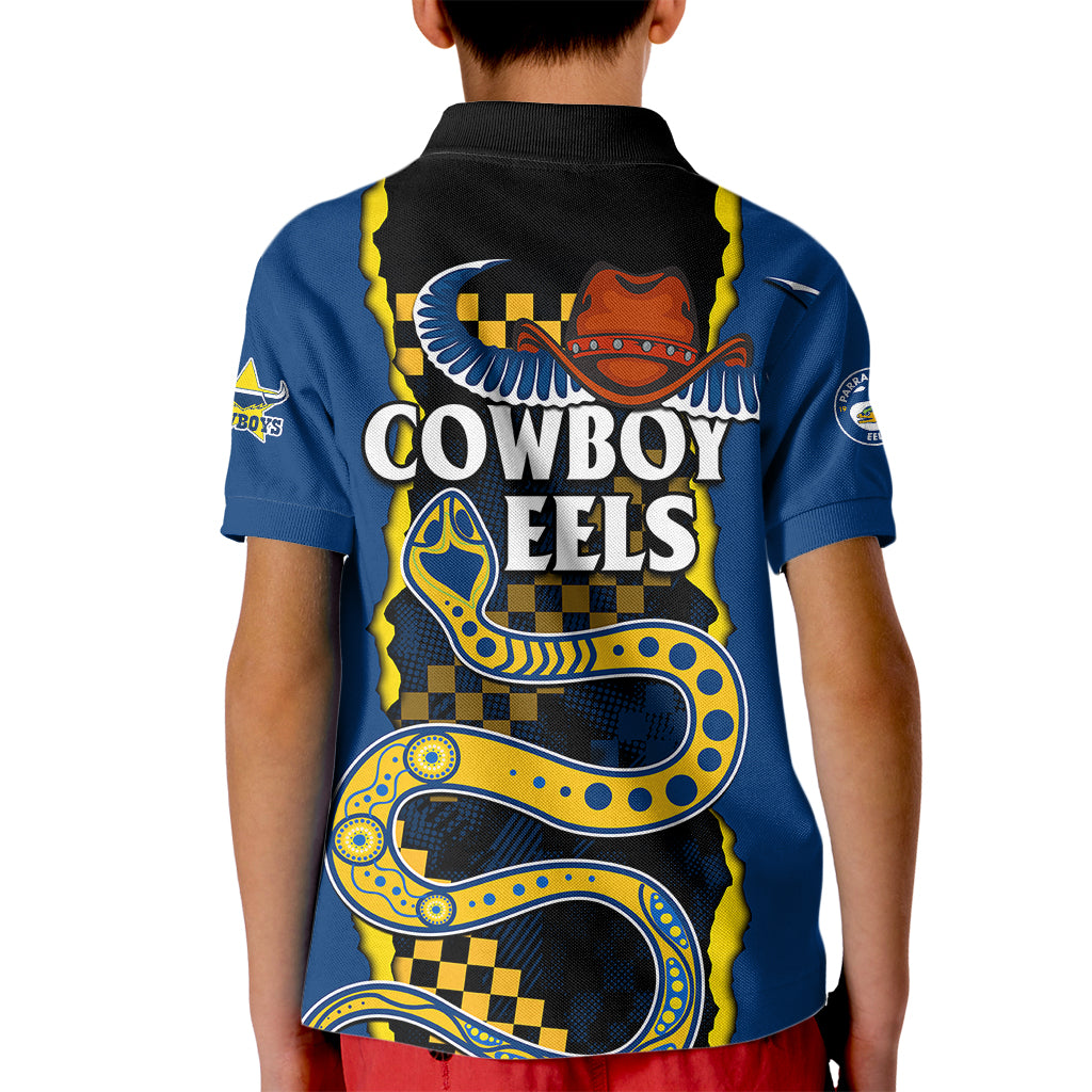 nrl-combine-cowboys-and-parra-eels-kid-polo-shirt-sporty-style