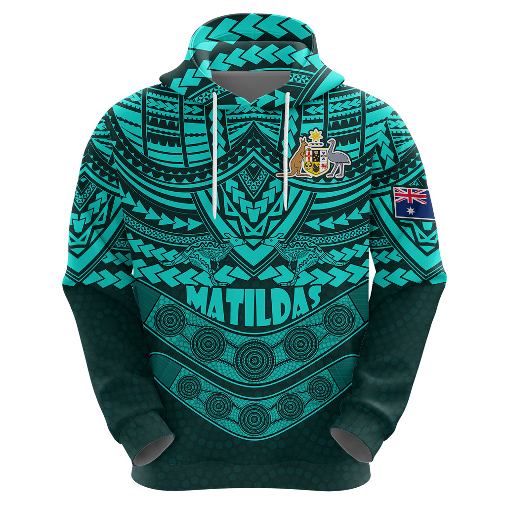 matildas-soccer-hoodie-polynesian-and-aboriginal-turquoise-vibe