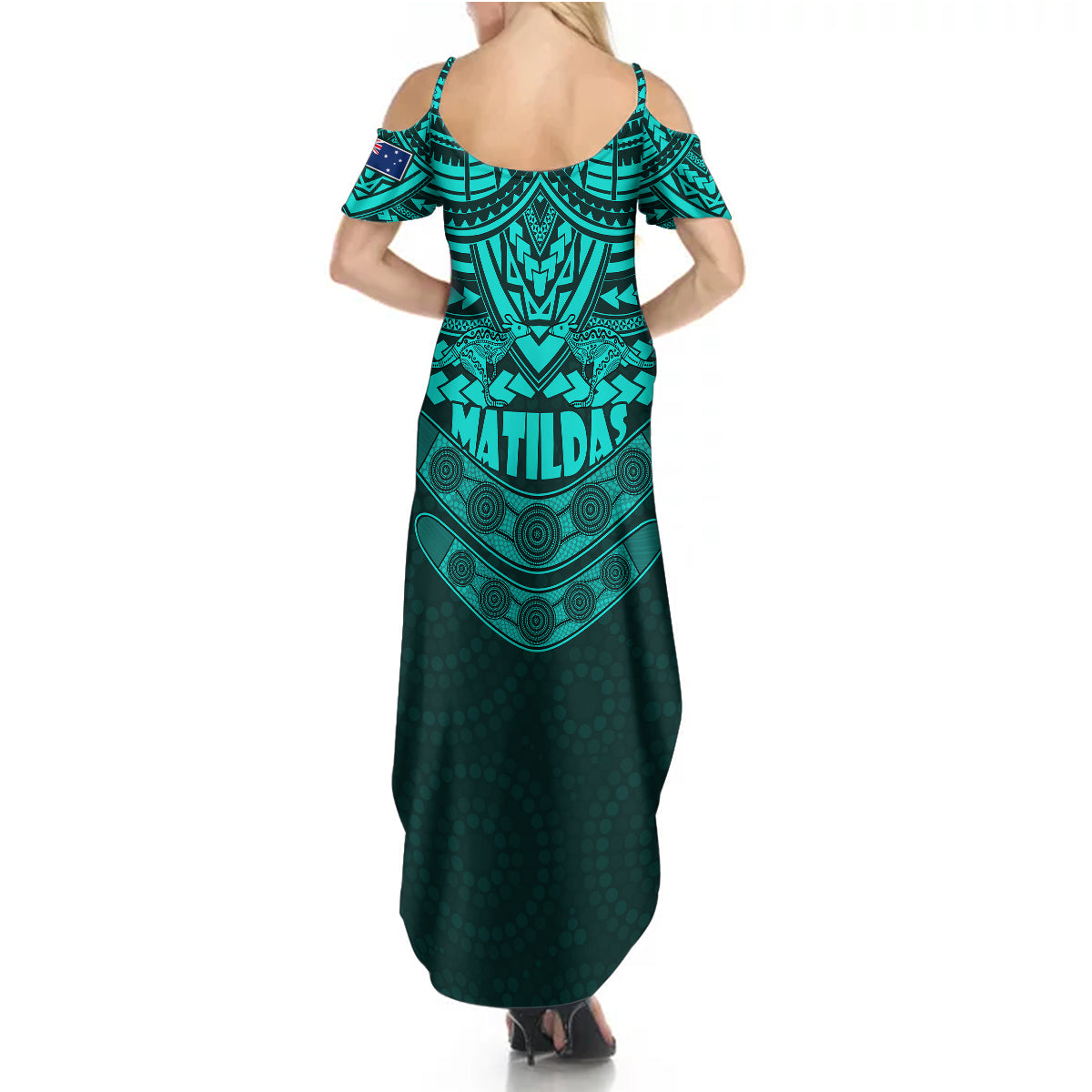 matildas-soccer-summer-maxi-dress-polynesian-and-aboriginal-turquoise-vibe