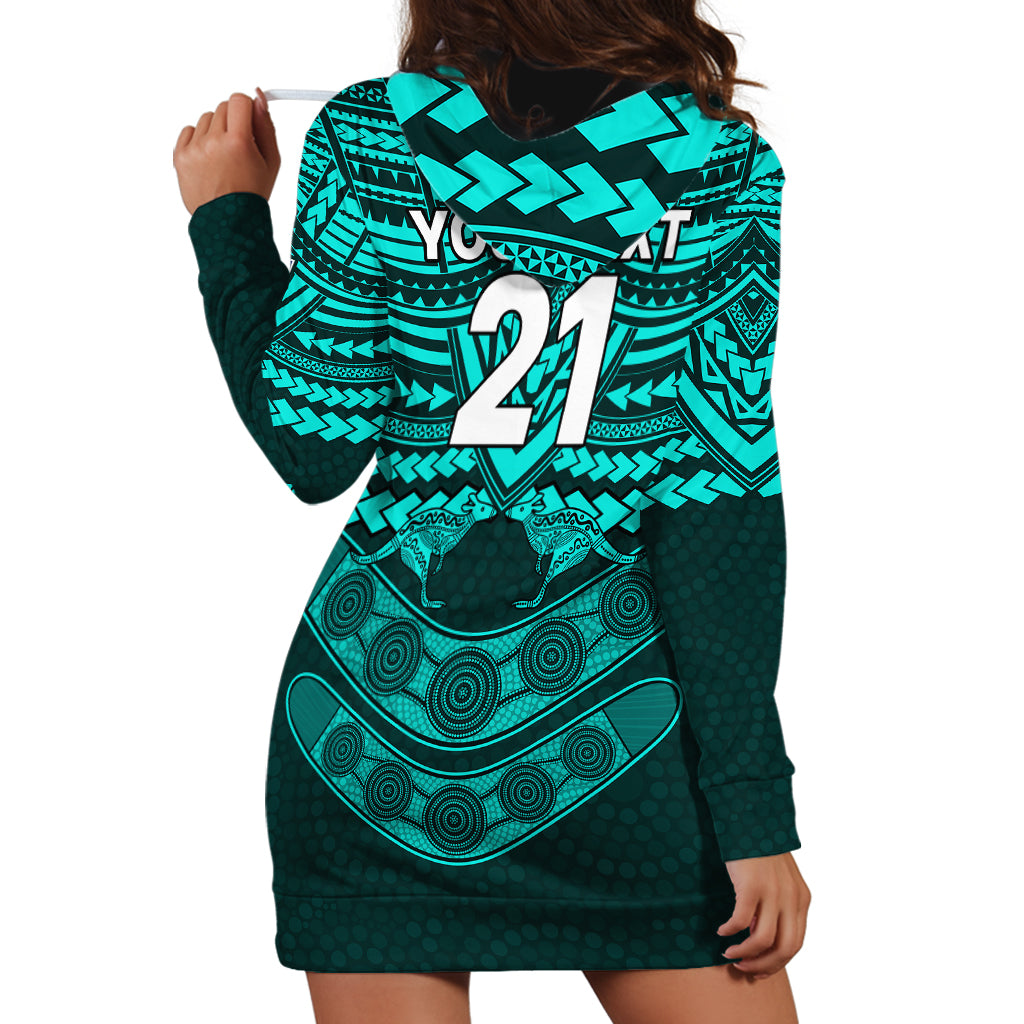 custom-matildas-soccer-hoodie-dress-polynesian-and-aboriginal-turquoise-vibe