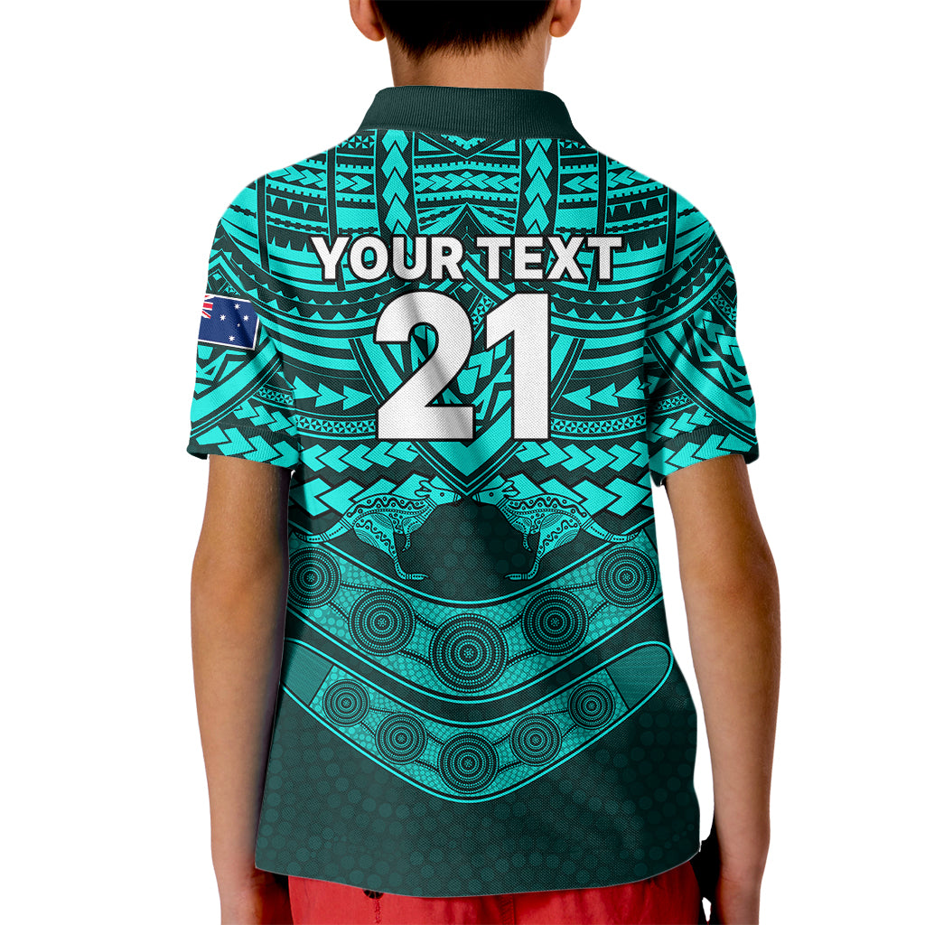 custom-matildas-soccer-kid-polo-shirt-polynesian-and-aboriginal-turquoise-vibe