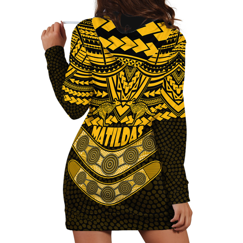 matildas-soccer-hoodie-dress-polynesian-and-aboriginal-gold-vibe