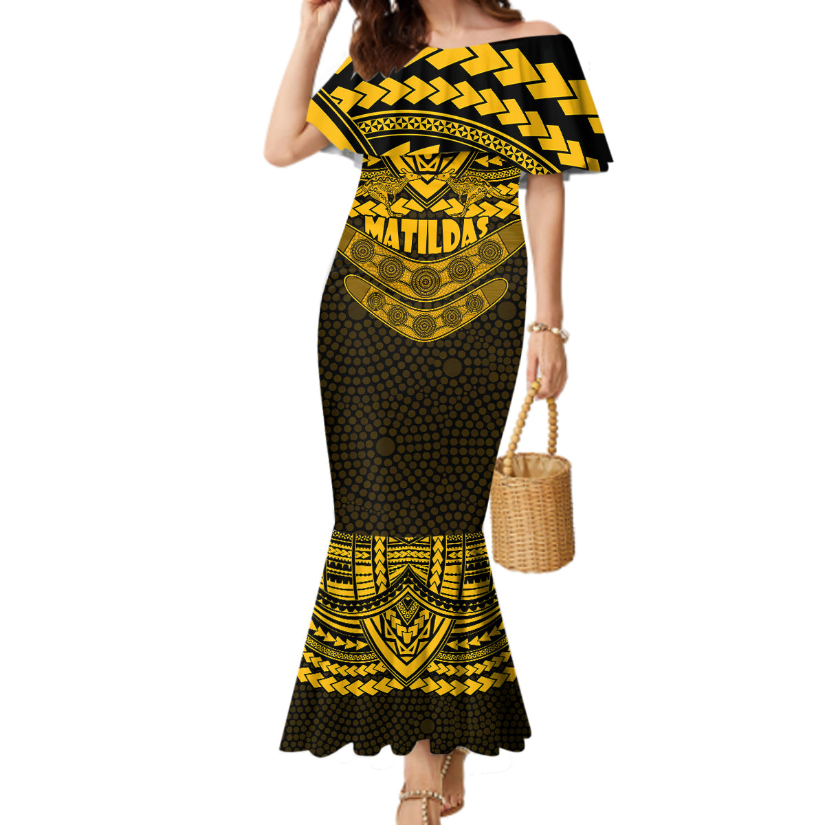 matildas-soccer-mermaid-dress-polynesian-and-aboriginal-gold-vibe