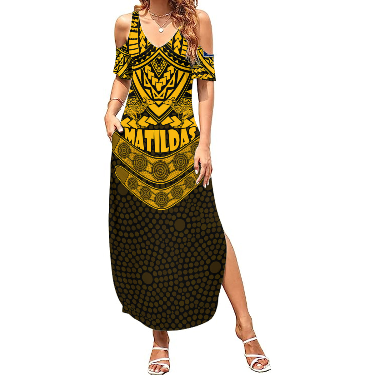 matildas-soccer-summer-maxi-dress-polynesian-and-aboriginal-gold-vibe