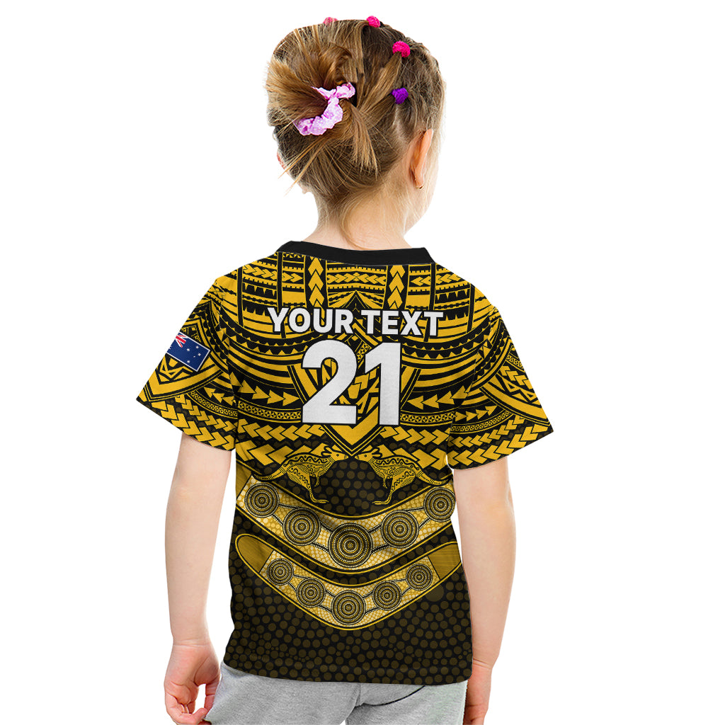 custom-matildas-soccer-kid-t-shirt-polynesian-and-aboriginal-gold-vibe