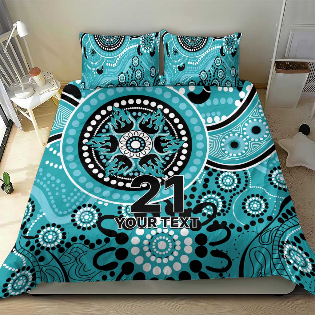 Heat Cricket Custom Bedding Set Australian Aboriginal