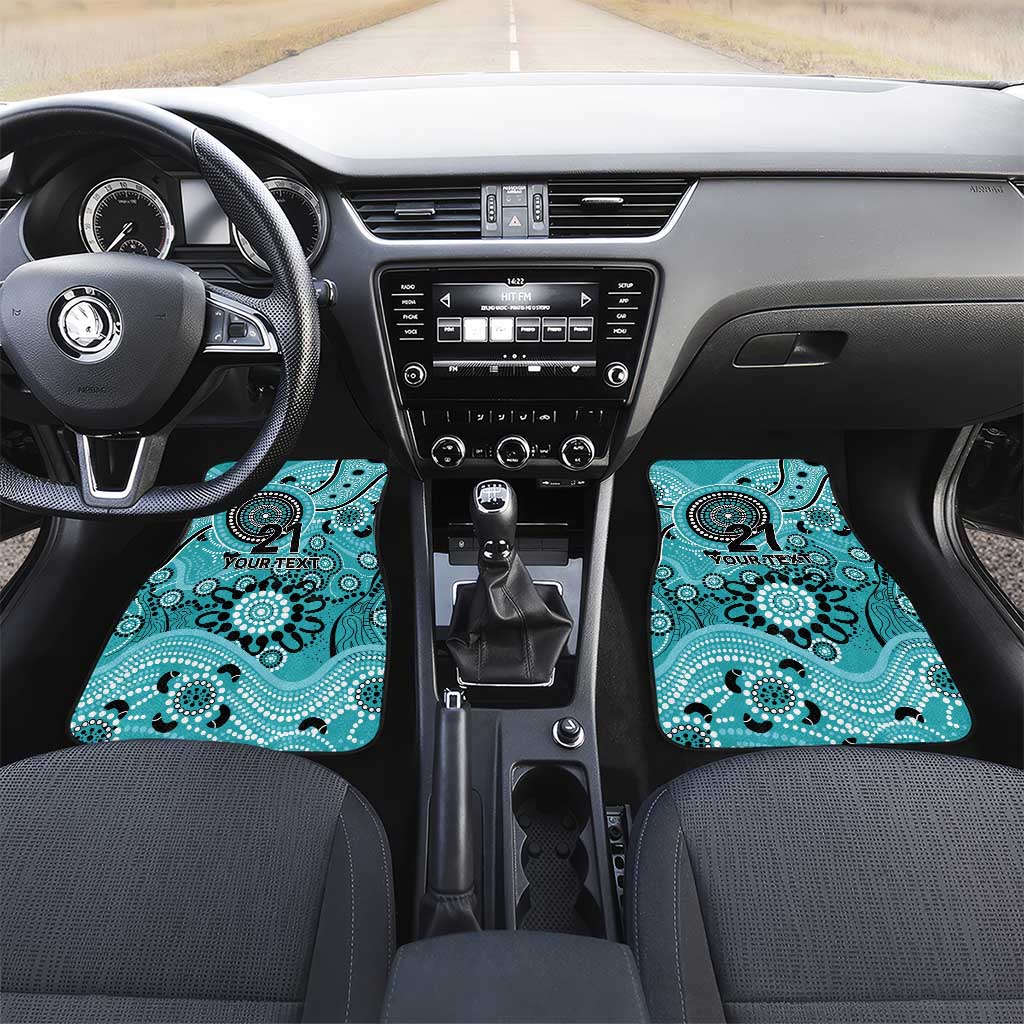 Heat Cricket Custom Car Mats Australian Aboriginal