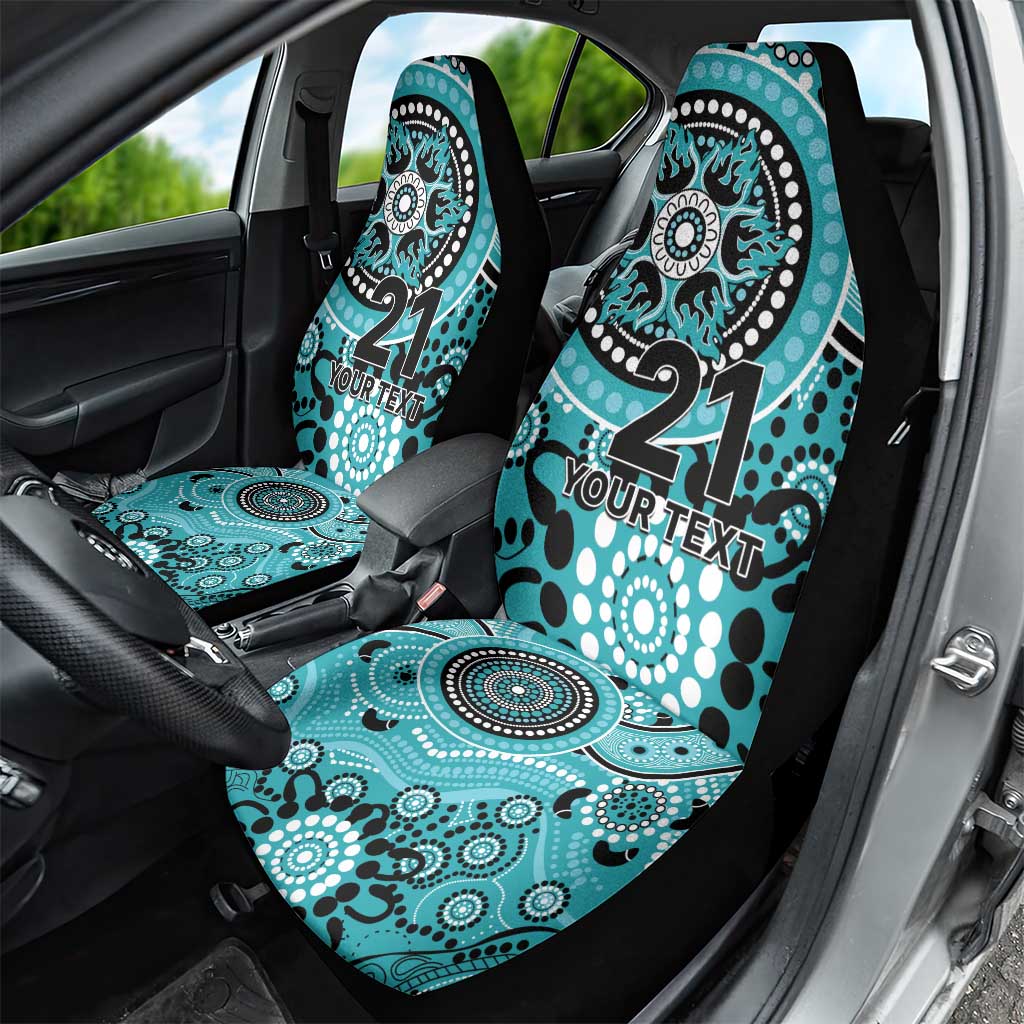 Heat Cricket Custom Car Seat Cover Australian Aboriginal