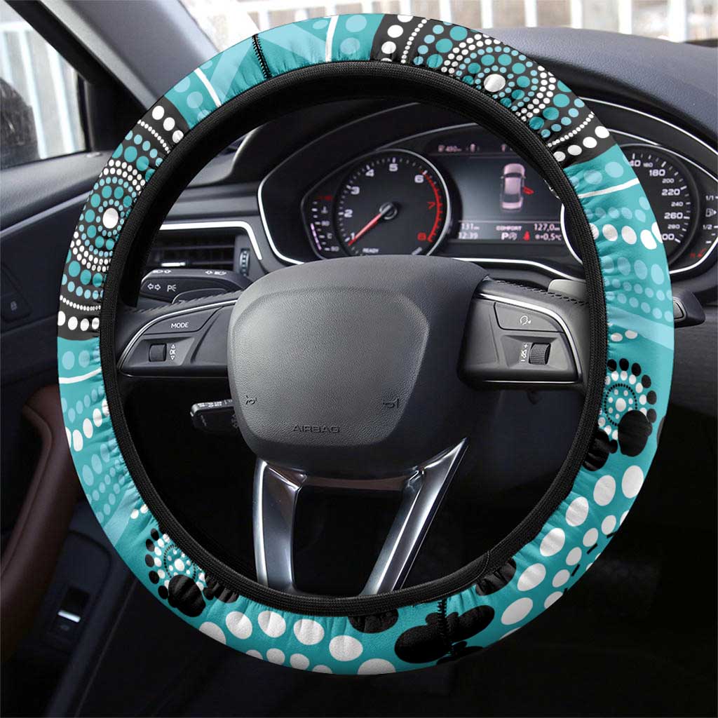 Heat Cricket Steering Wheel Cover Australian Aboriginal