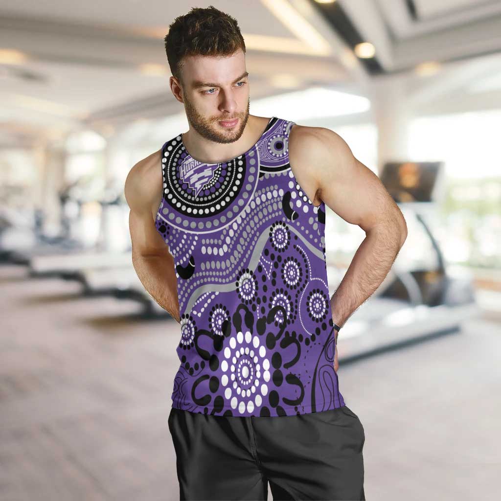 Hurricanes Cricket Custom Men Tank Top Australian Aboriginal