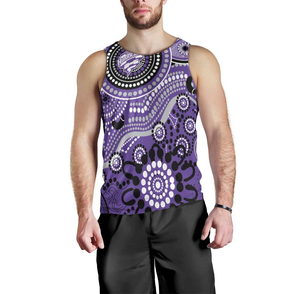 Hurricanes Cricket Custom Men Tank Top Australian Aboriginal