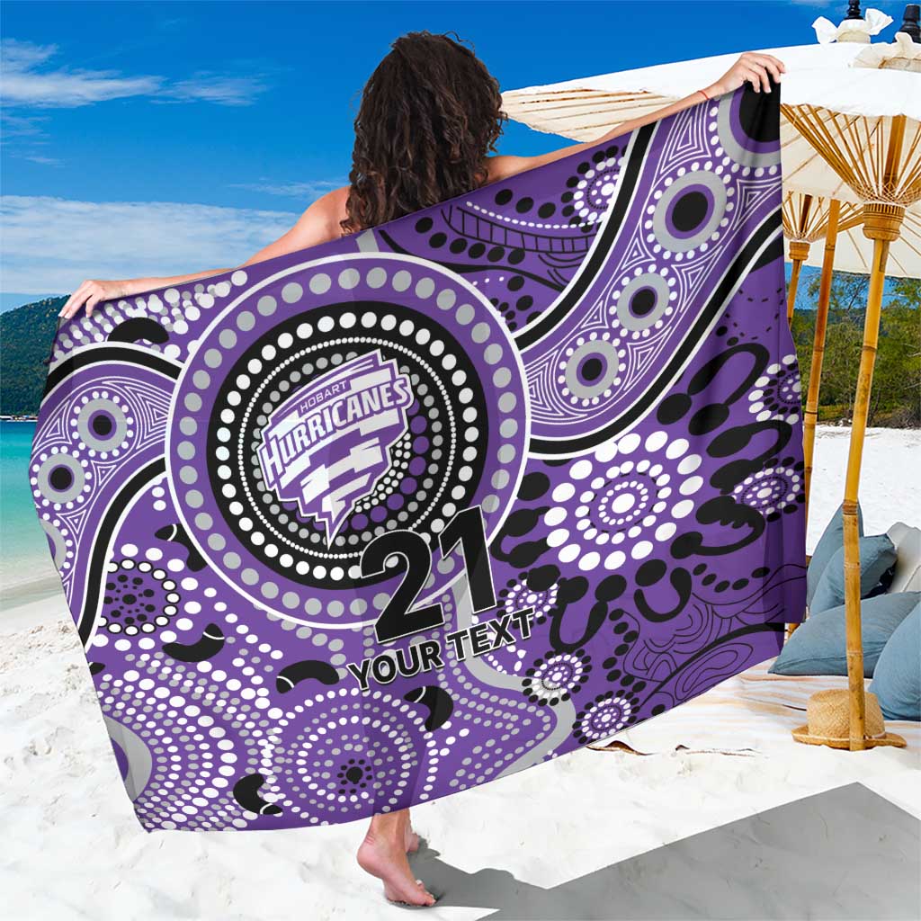 Hurricanes Cricket Custom Sarong Australian Aboriginal