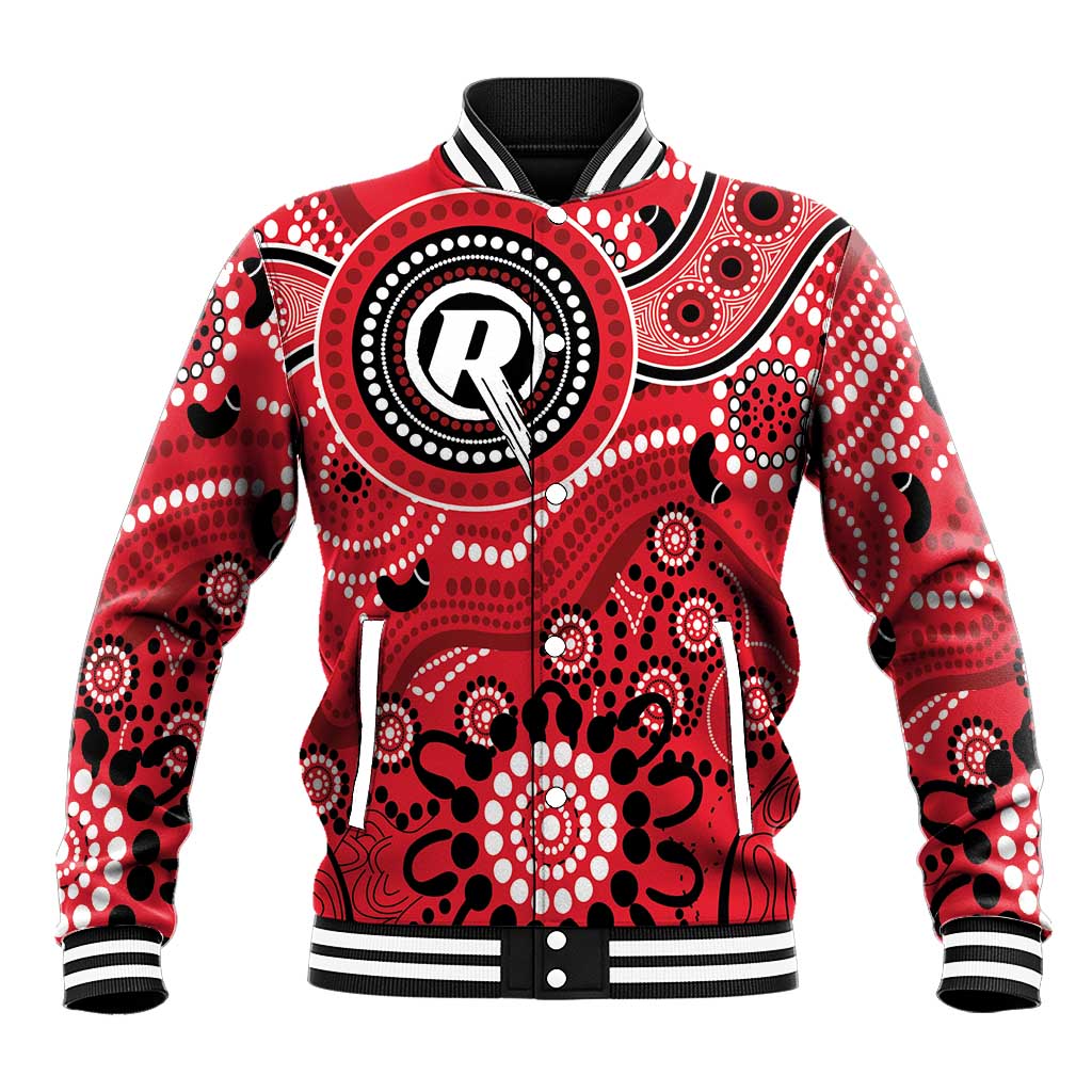 Renegades Cricket Custom Baseball Jacket Australian Aboriginal