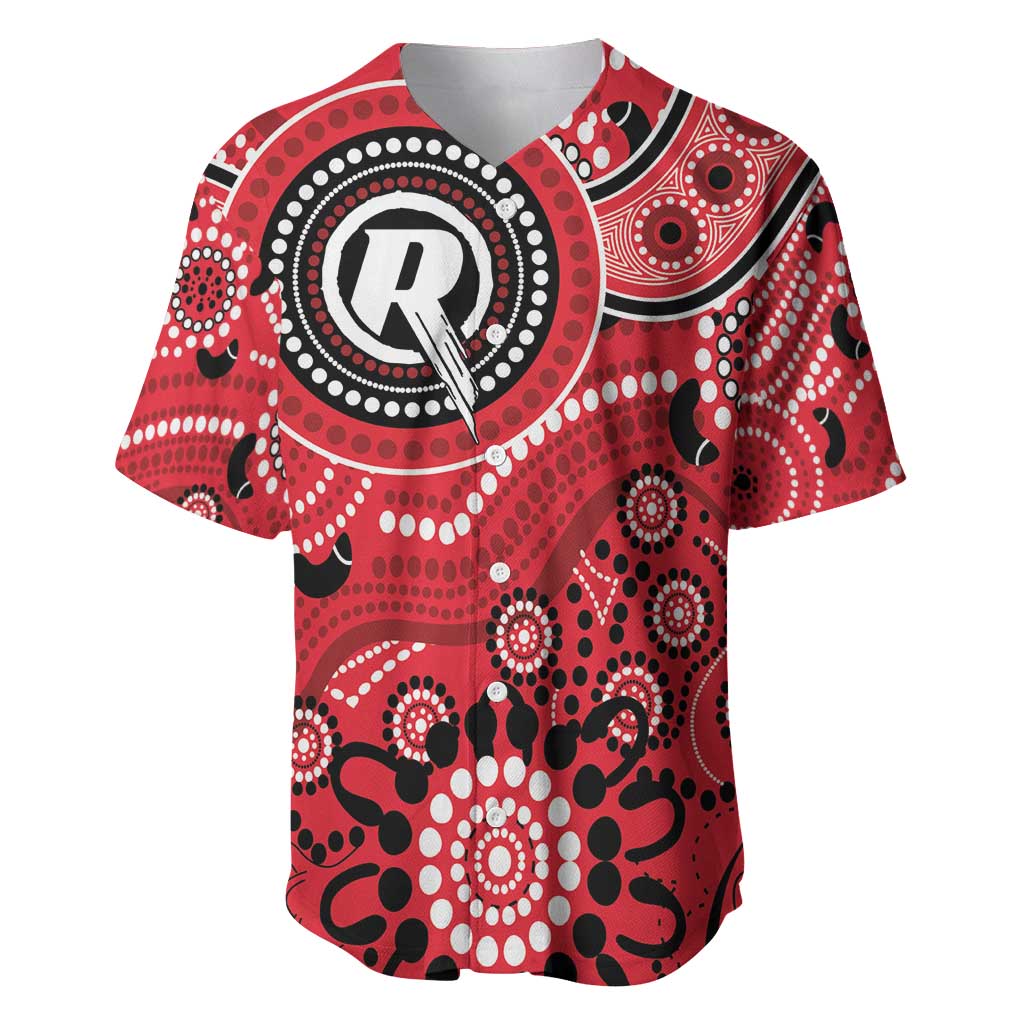 Renegades Cricket Custom Baseball Jersey Australian Aboriginal