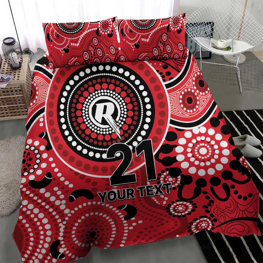 Renegades Cricket Custom Bedding Set Australian Aboriginal