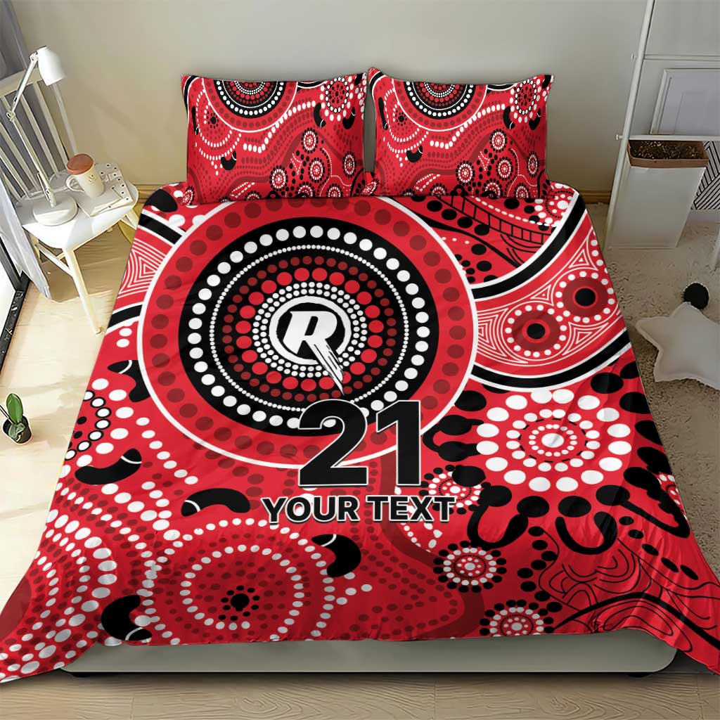 Renegades Cricket Custom Bedding Set Australian Aboriginal