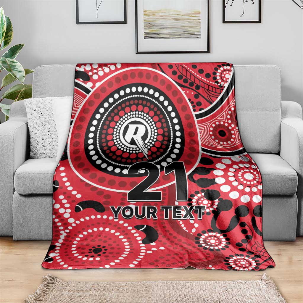 Renegades Cricket Custom Blanket Australian Aboriginal