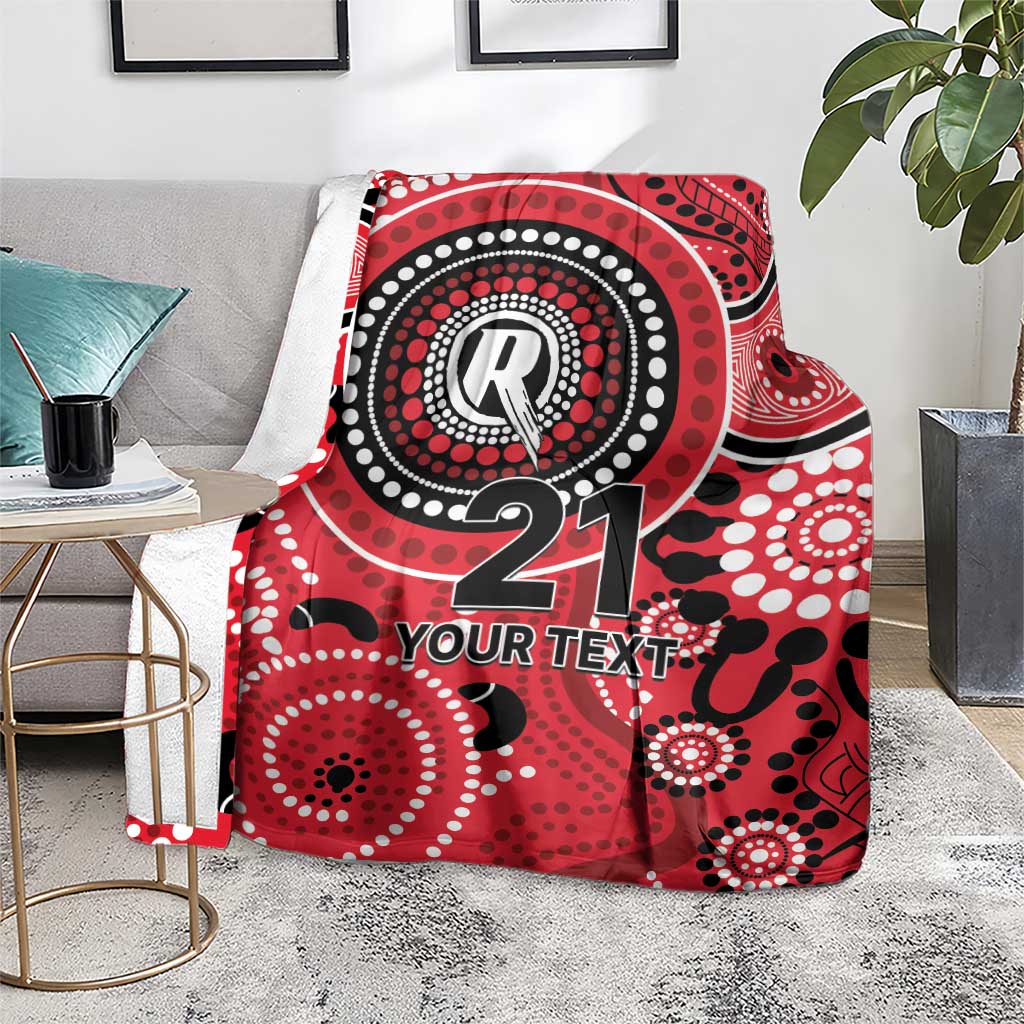 Renegades Cricket Custom Blanket Australian Aboriginal