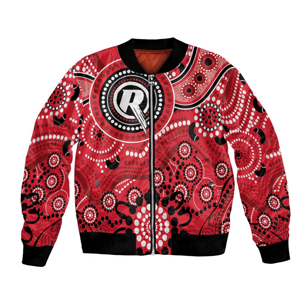 Renegades Cricket Custom Bomber Jacket Australian Aboriginal