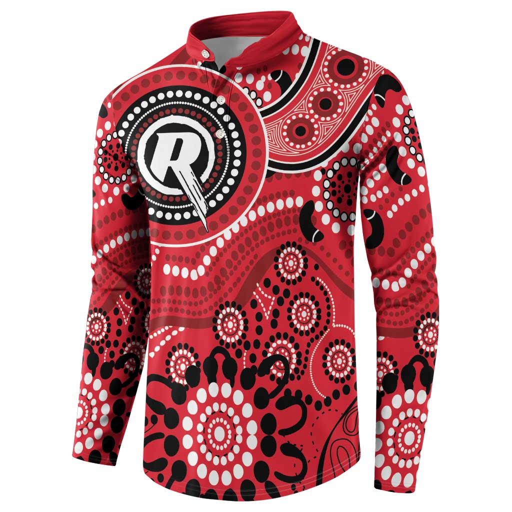 Renegades Cricket Custom Button Sweatshirt Australian Aboriginal