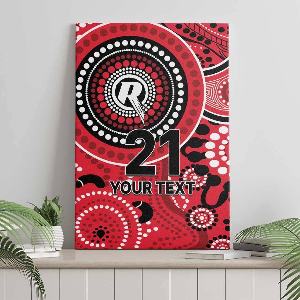 Renegades Cricket Custom Canvas Wall Art Australian Aboriginal