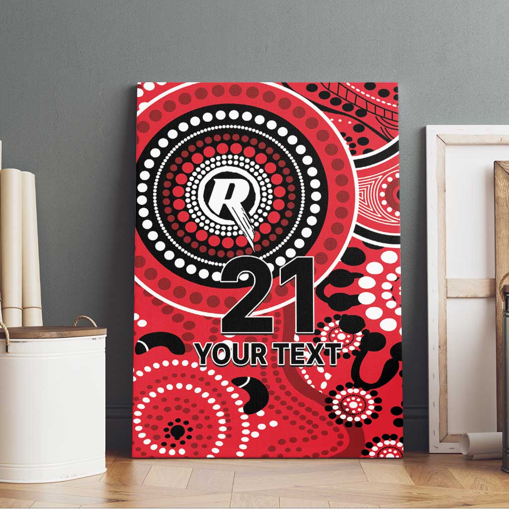 Renegades Cricket Custom Canvas Wall Art Australian Aboriginal