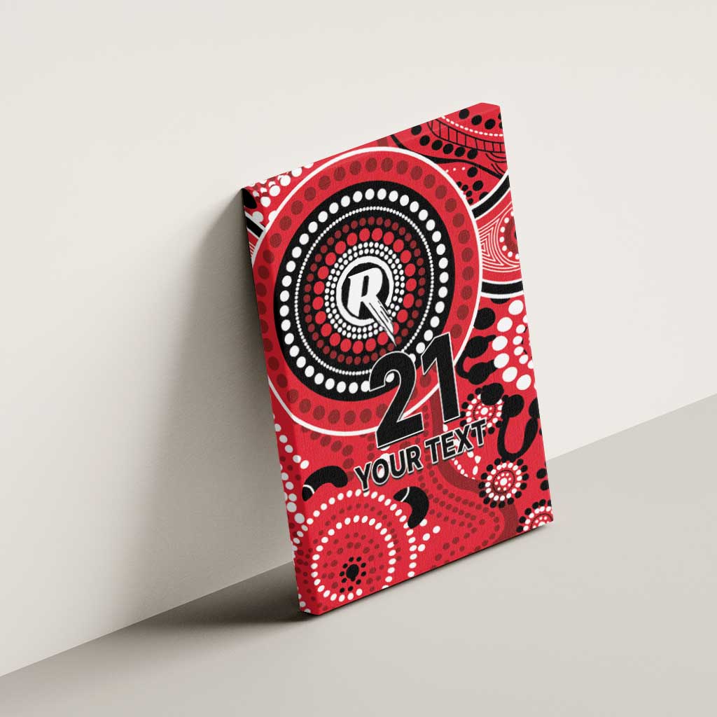 Renegades Cricket Custom Canvas Wall Art Australian Aboriginal