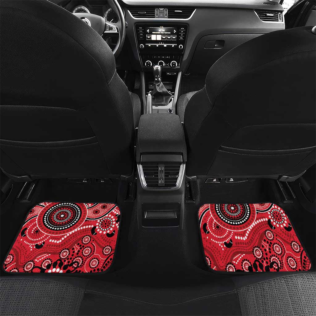 Renegades Cricket Custom Car Mats Australian Aboriginal