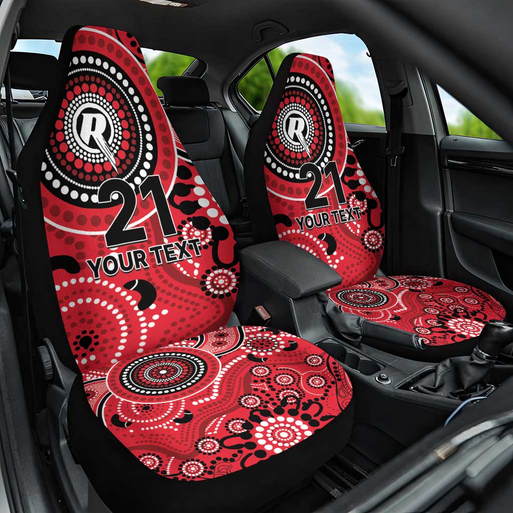 Renegades Cricket Custom Car Seat Cover Australian Aboriginal