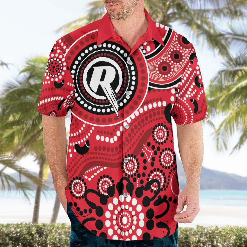 Renegades Cricket Custom Hawaiian Shirt Australian Aboriginal