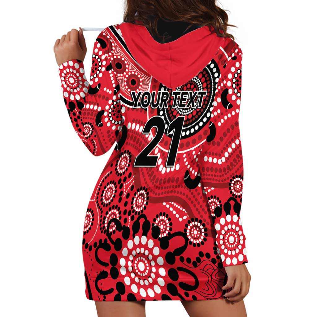 Renegades Cricket Custom Hoodie Dress Australian Aboriginal